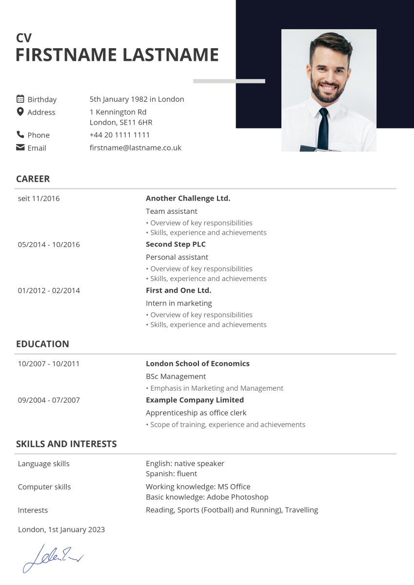 CV 2025